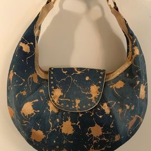 Jumar Drue Denim Hobo Bag